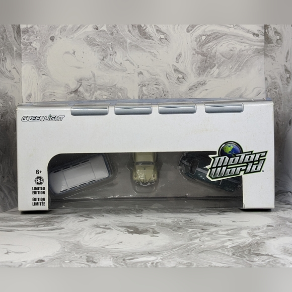 Greenlight Volkswagen 1:64 5 Car Collector Set Car Wash Mint - Picture 4 of 9